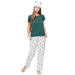 SOIE Woman - Printed Pyjama with Pockets - -for Women