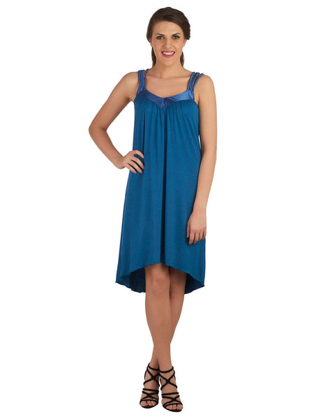 SOIE Woman - High-Low Knee Length Dress - -for Women