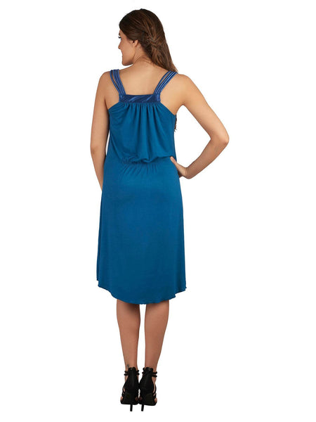 SOIE Woman - High-Low Knee Length Dress - -for Women