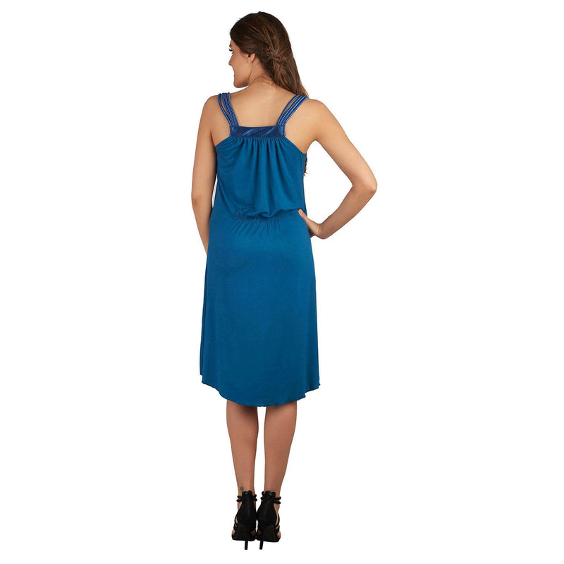 SOIE Woman - High-Low Knee Length Dress - -for Women