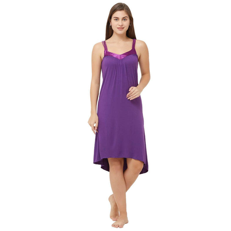 SOIE Woman - High-Low Knee Length Dress - -for Women