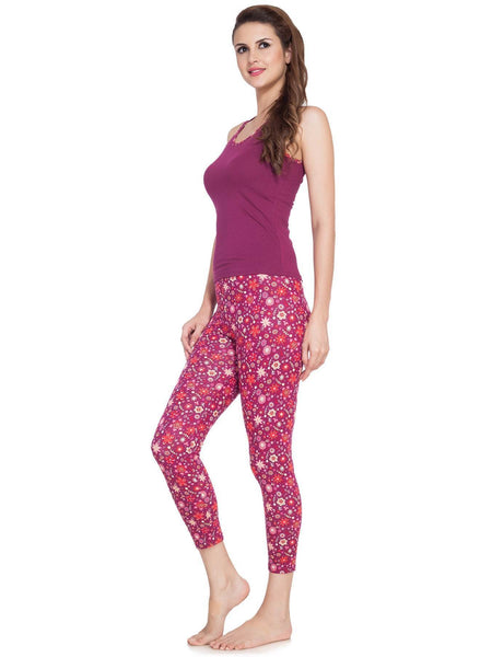 SOIE Woman - Tank Top with Leggings Set - -for Women