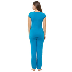 SOIE Woman - Co-ordinate Pyjama Set - -for Women