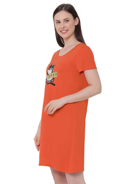 SOIE Woman - Super Soft Cotton Modal Sleep Shirt - -for Women