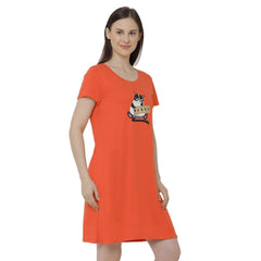 SOIE Woman - Super Soft Cotton Modal Sleep Shirt - -for Women