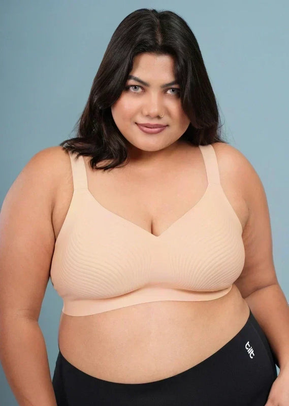 Nude Wave Bra - 3 Pack