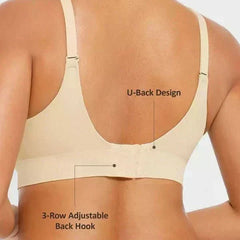 Wireless Padded Push-Up Seamless Comfort Full Coverage Bra – Wireless Bra & Seamless Padded Support