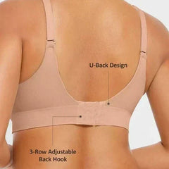 Wireless Padded Push-Up Seamless Comfort Full Coverage Bra – Wireless Bra & Seamless Padded Support