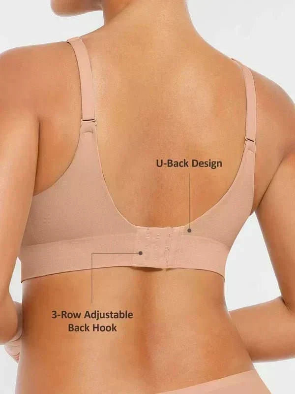 Wireless Padded Push-Up Seamless Comfort Full Coverage Bra – Wireless Bra & Seamless Padded Support