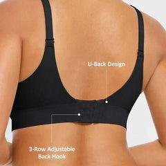 Wireless Padded Push-Up Seamless Comfort Full Coverage Bra – Wireless Bra & Seamless Padded Support
