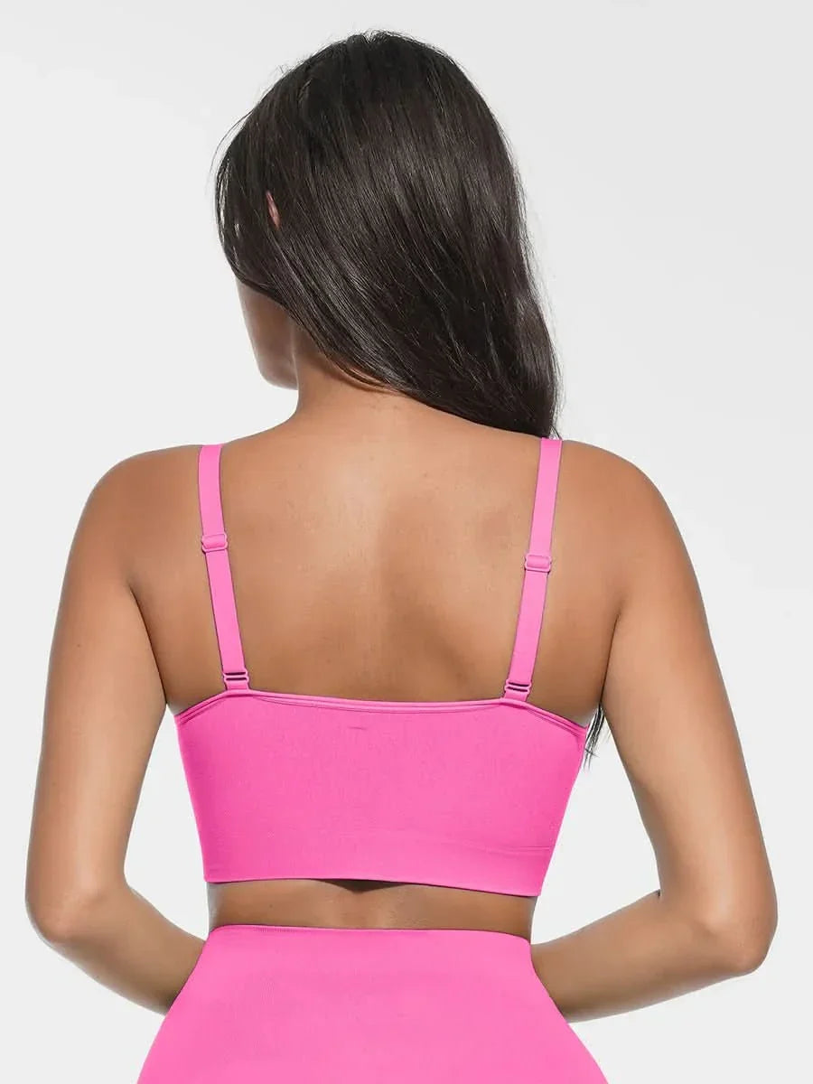 Seamless Non-Padded Scoop Neck Bra