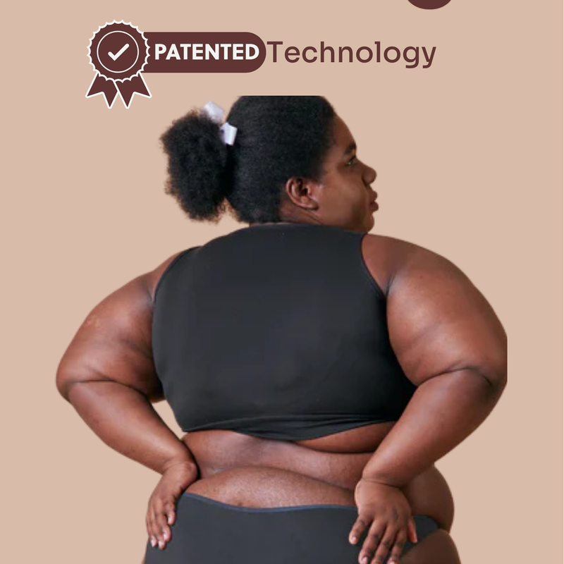 Pepper Grey Modal Fabric Underwear Bundle of 3 | Anti-Microbial Plus Size Underwear for Women | Tilt Intimates