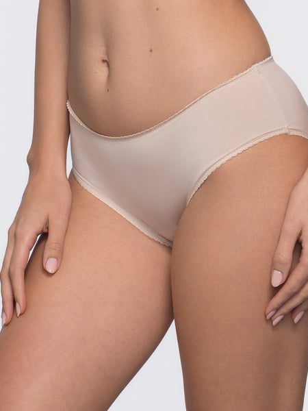 Léa Hipster - Mid-rise everyday luxury - Nude
