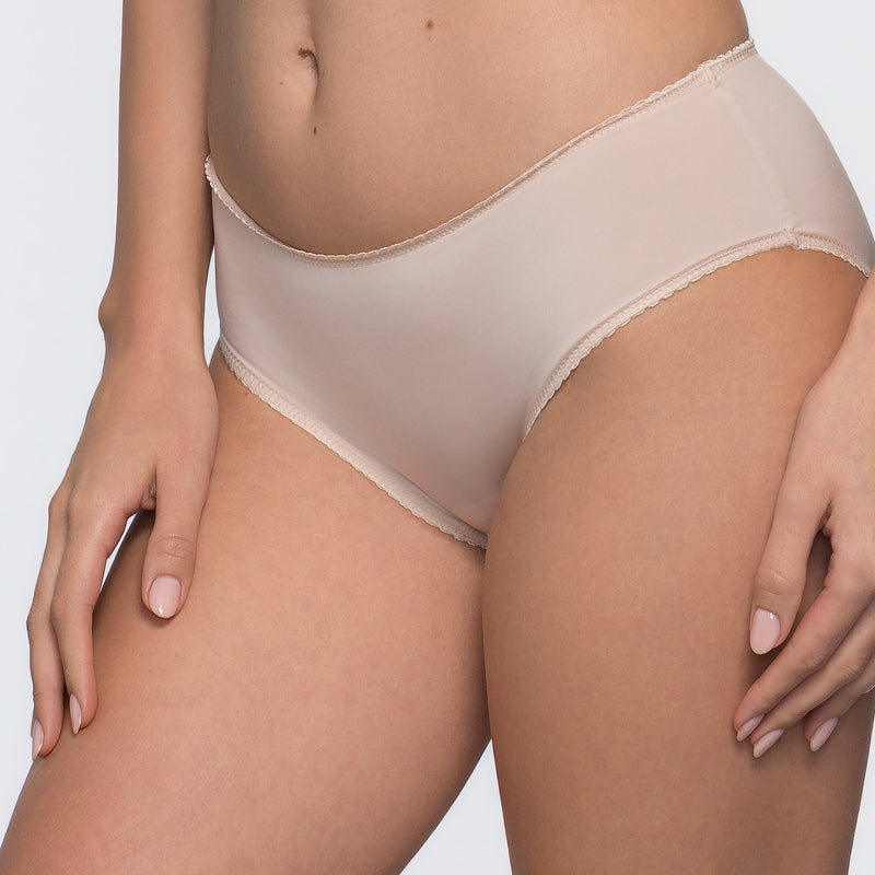 Léa Hipster - Mid-rise everyday luxury - Nude