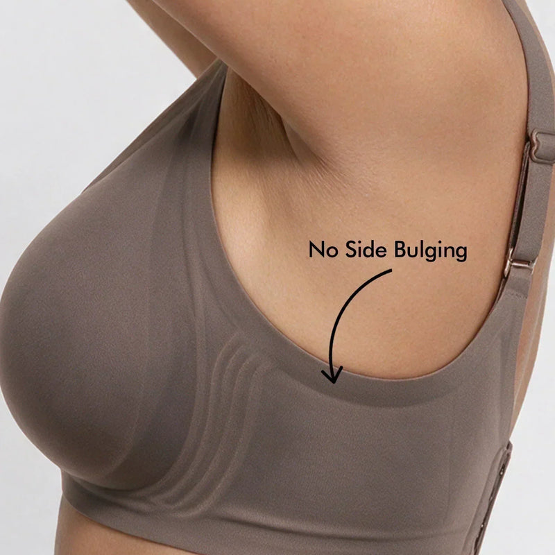 All weather Comfort T-Shirt Bra (V SHAPE) - Taupe