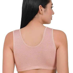 Plus Size Breastfeeding Pregnancy Seamless Front Buttons Bra