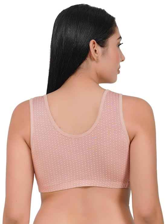 Plus Size Breastfeeding Pregnancy Seamless Front Buttons Bra