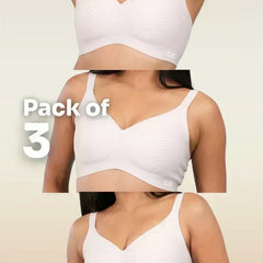 Blush Wave Bra - 3 Pack