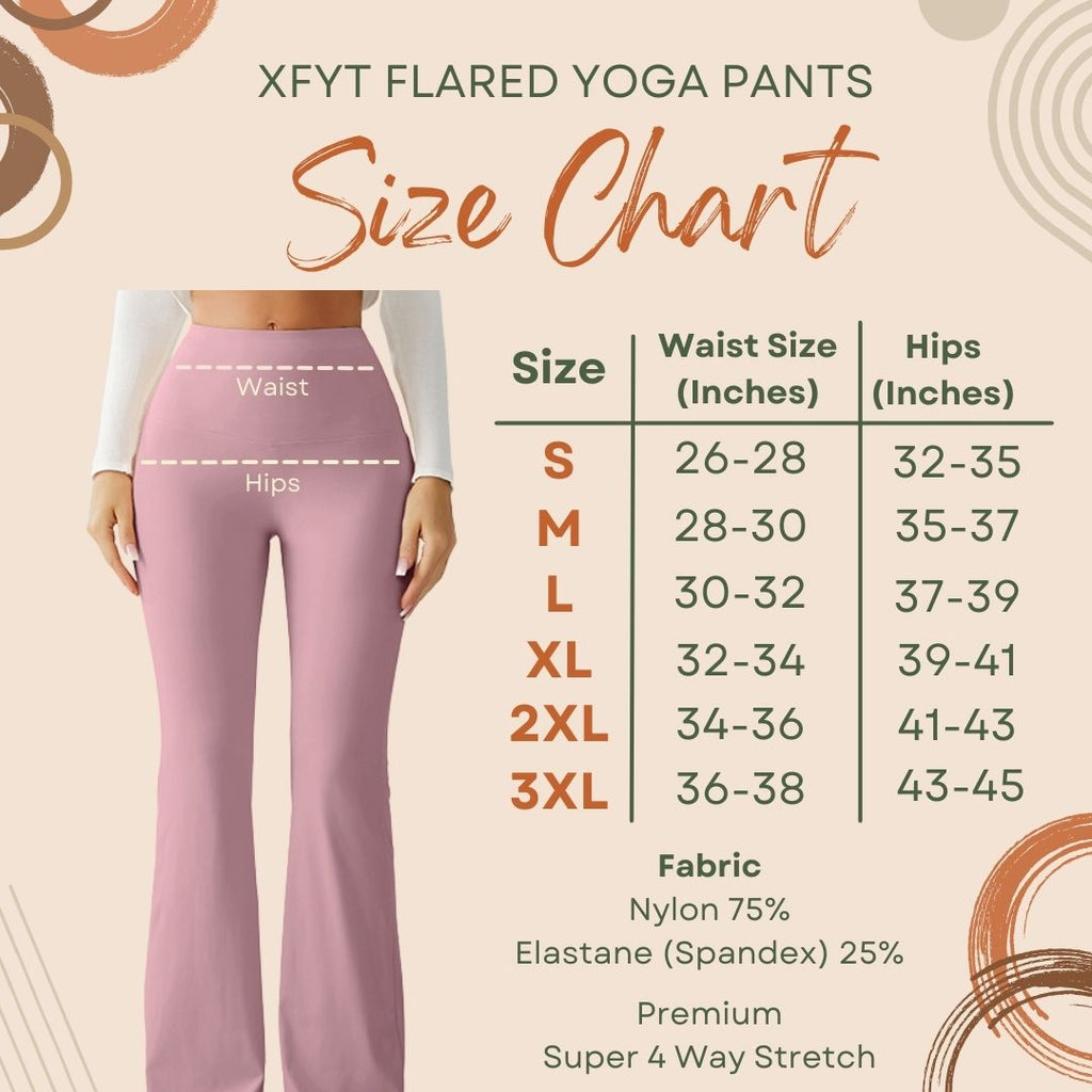 Petal Pink High Rise Flare Yoga Pants