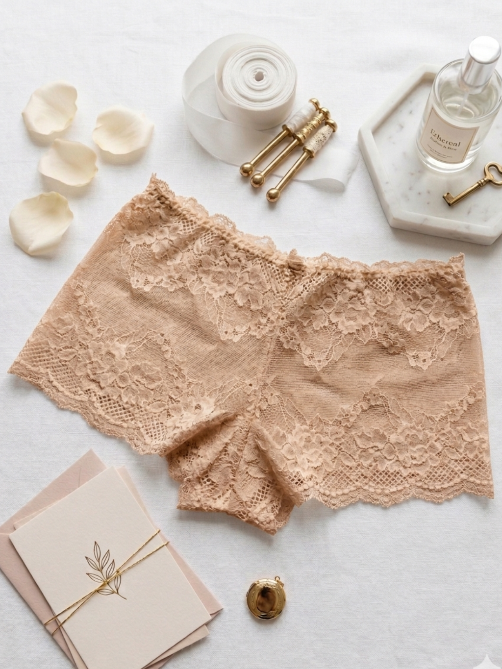 Nia Lace Panty | Mid-Rise Full Coverage | Soft Stretch Floral Lace | Breathable