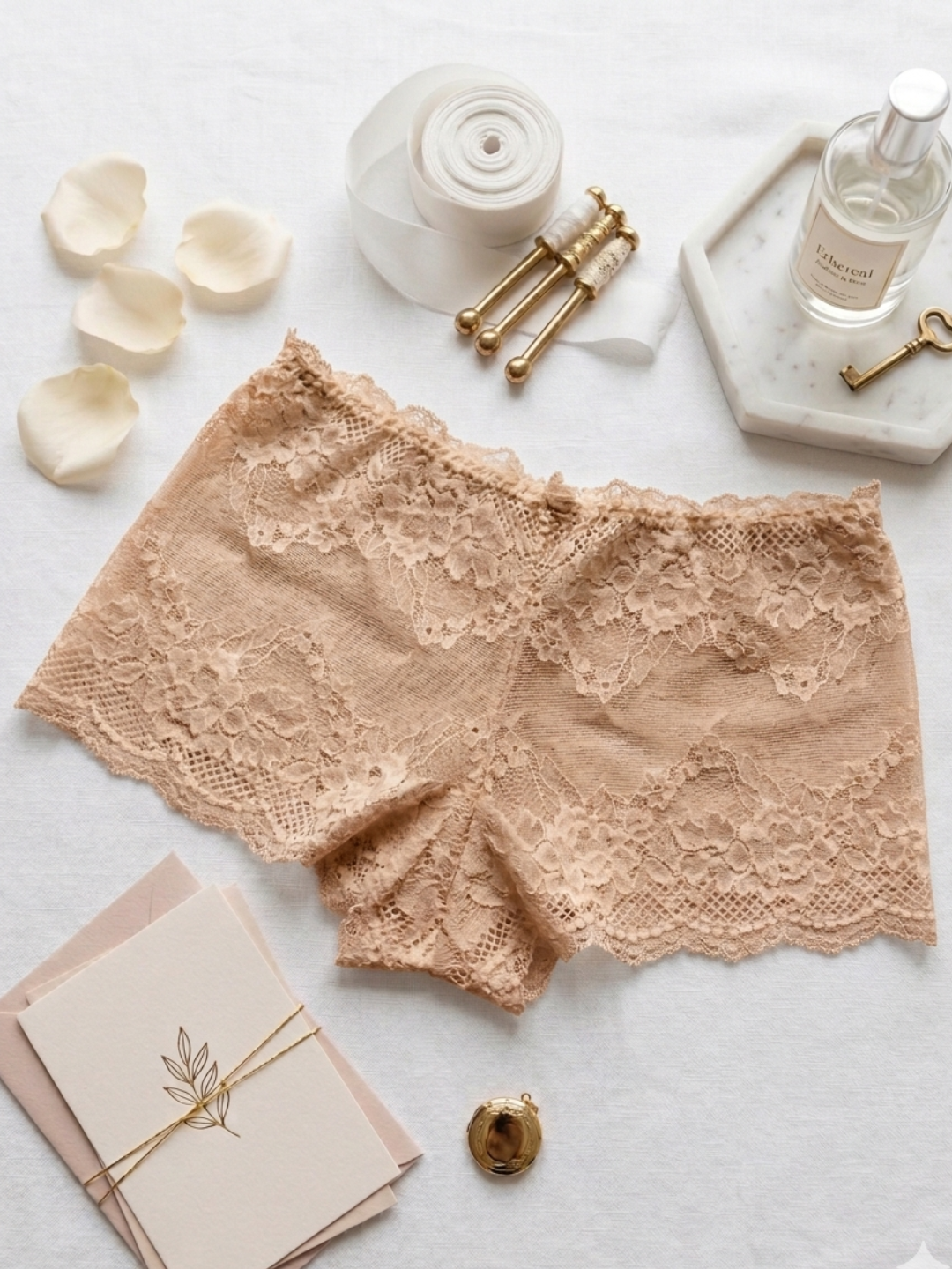 Nia Lace Panty | Mid-Rise Full Coverage | Soft Stretch Floral Lace | Breathable