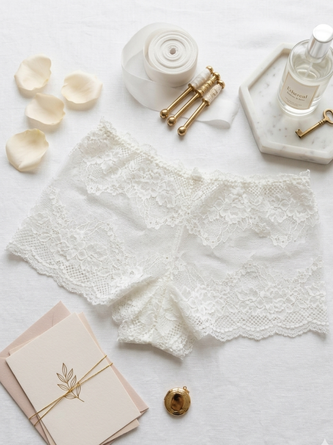 Nia Lace Panty | Mid-Rise Full Coverage | Soft Stretch Floral Lace | Breathable