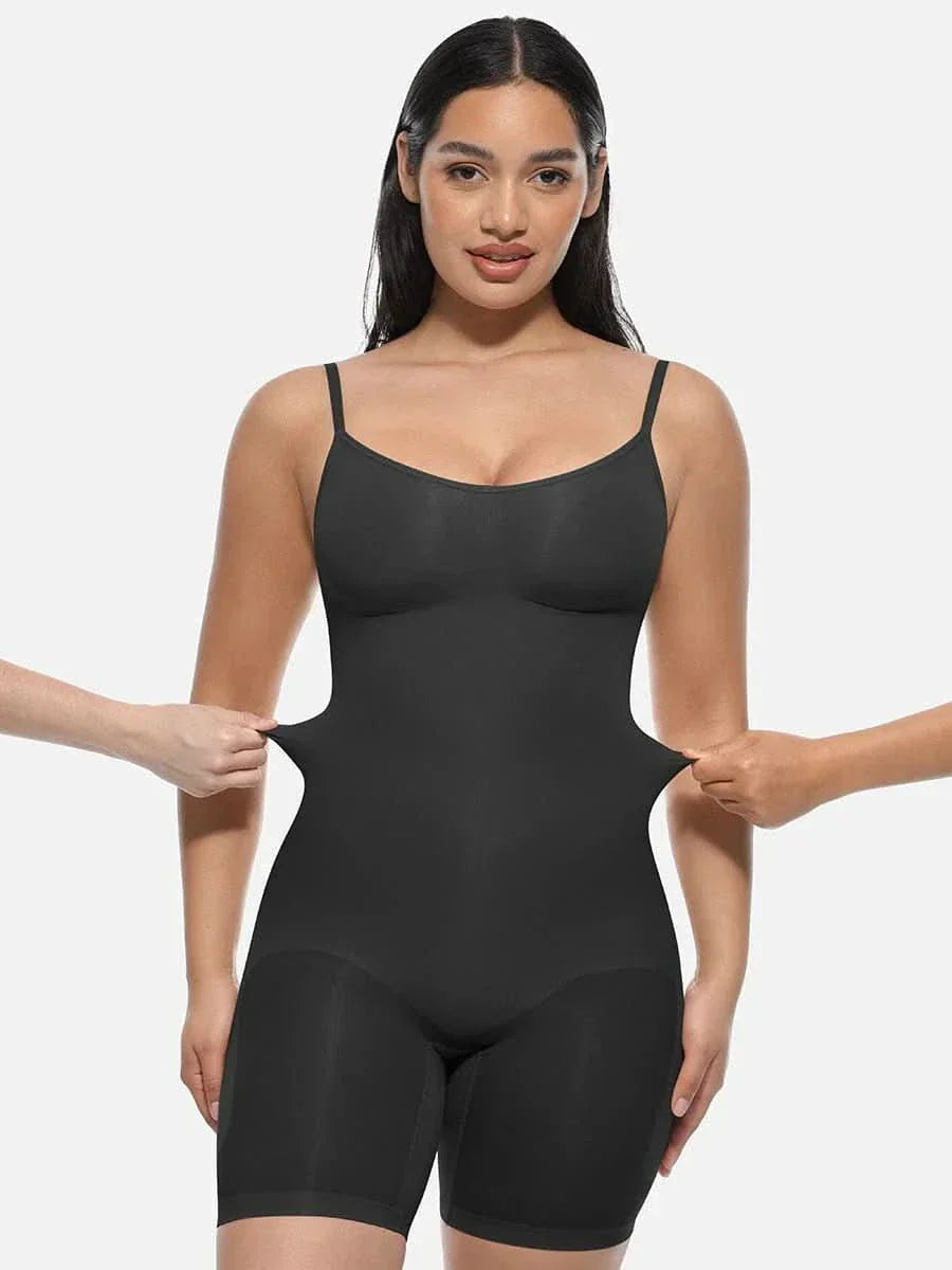 Mid Thigh Full Body Shaper-High Compression