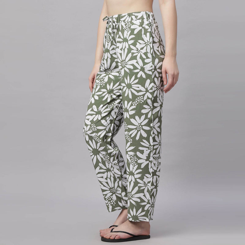 SOIE Woman - Supersoft Rayon Printed Pyjamas with Pockets - NightWear -for Women