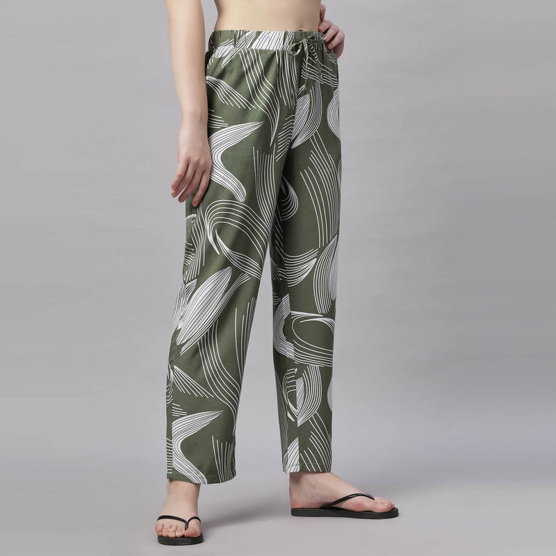 SOIE Woman - Supersoft Rayon Printed Pyjamas with Pockets - NightWear -for Women