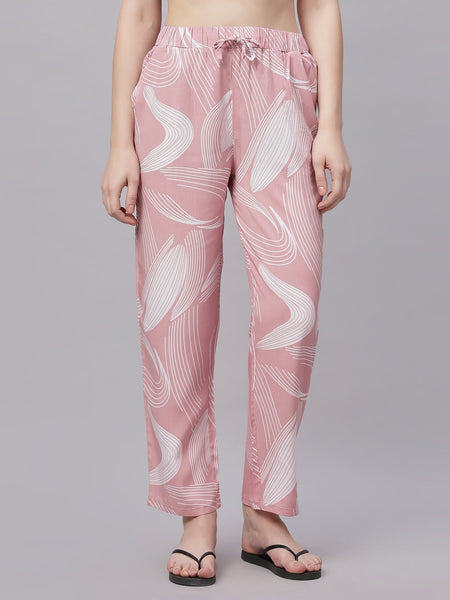 Supersoft Rayon Printed Pyjamas with Pockets