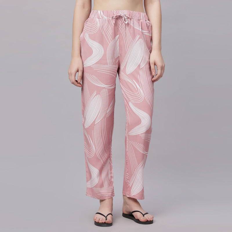 Supersoft Rayon Printed Pyjamas with Pockets