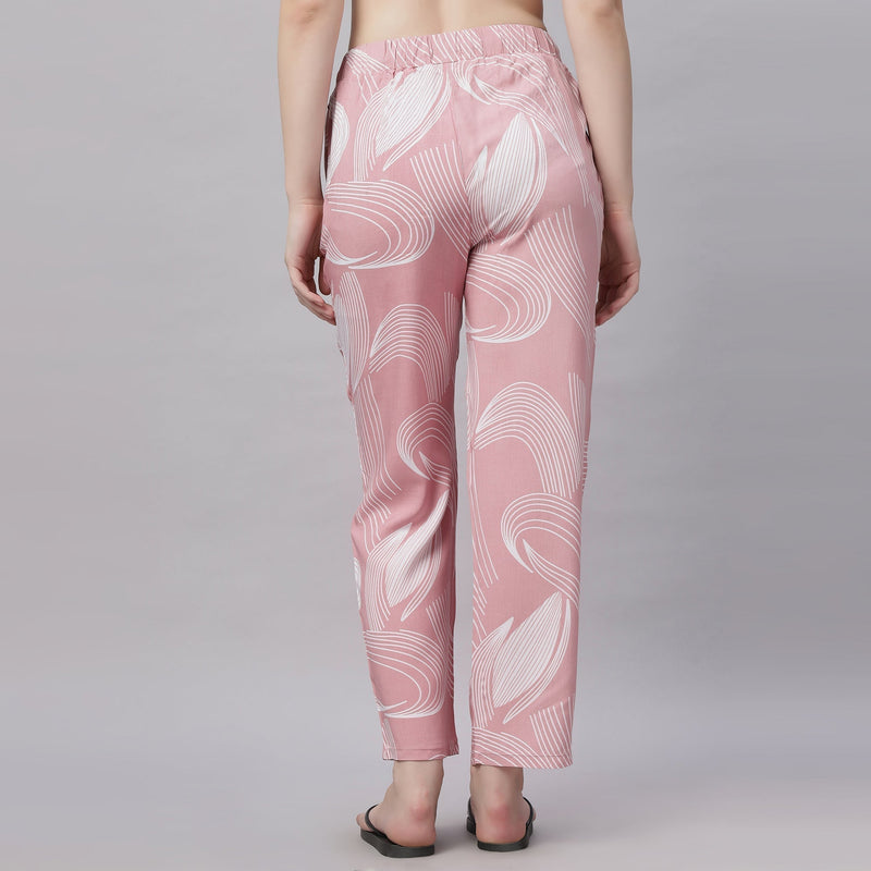 Supersoft Rayon Printed Pyjamas with Pockets