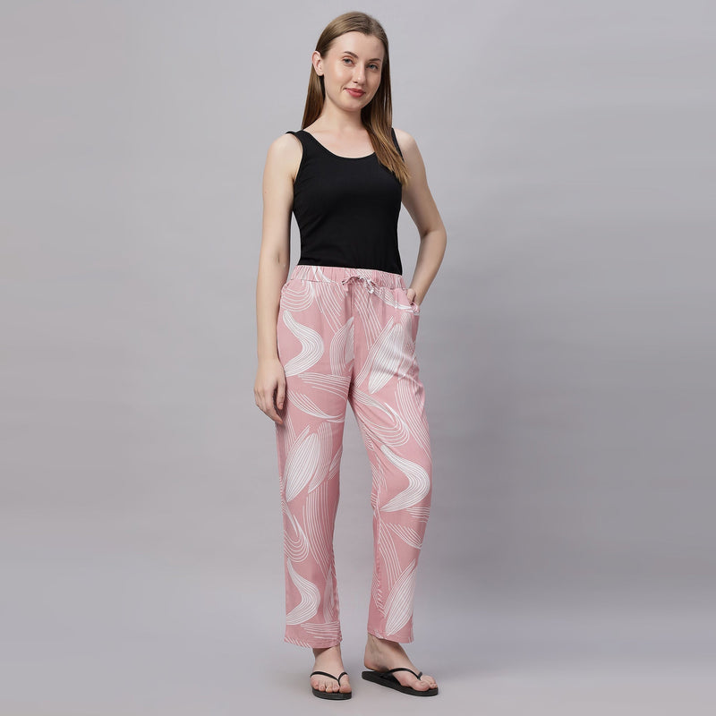 Supersoft Rayon Printed Pyjamas with Pockets