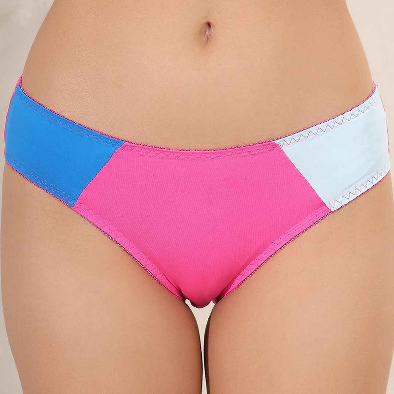 Brachy Women Colorblocked Lightly Padded Underwired Lingerie Set