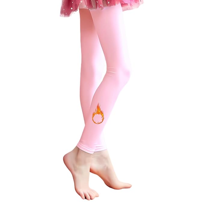 Brachy Kids Winter WarmThermal Tights Leggings Footed Stockings