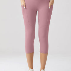 Quartz Pink Yoga Capri