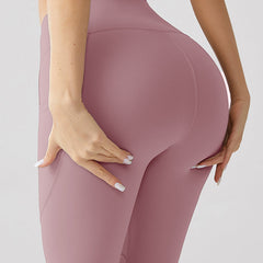 Quartz Pink Yoga Capri