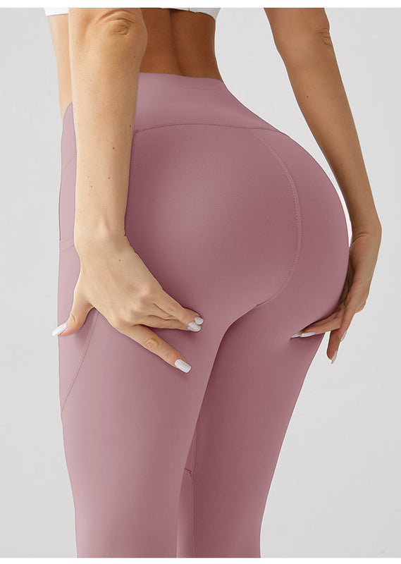 Quartz Pink Yoga Capri