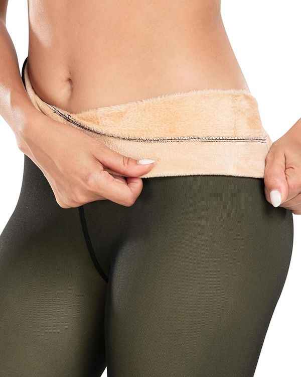 Brachy Girls Kids Winter Warm Ultra Soft Fur Stretchable Thermal Tights Leggings Footed Stockings.