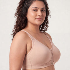 Non Padded Non wired Full Coverage Spacer Fabric Cups Minimiser T-Shirt Bra