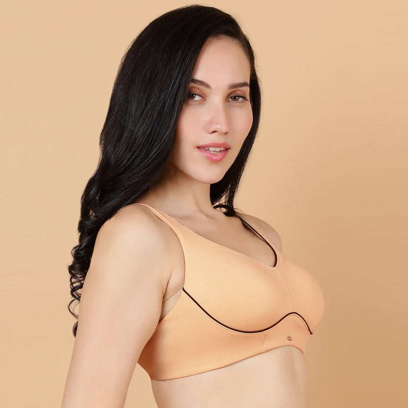 Non Padded Non Wired Full Coverage Minimizer Bra