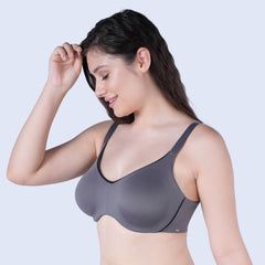 SOIE Woman - Non Padded Wired Full Coverage Minimiser Bra - Bra -for Women