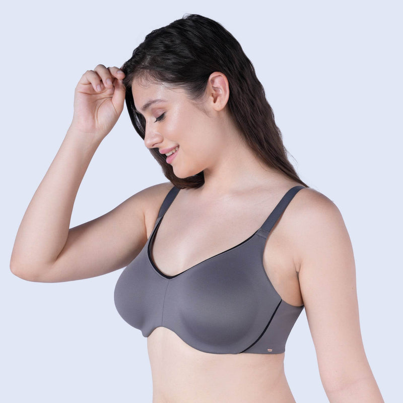 SOIE Woman - Non Padded Wired Full Coverage Minimiser Bra - Bra -for Women