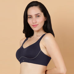 Non Padded Non Wired Full Coverage Minimizer Bra