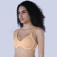SOIE Woman - Non Padded Wired Full Coverage Minimiser Bra - Bra -for Women