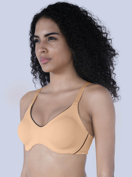 SOIE Woman - Non Padded Wired Full Coverage Minimiser Bra - Bra -for Women
