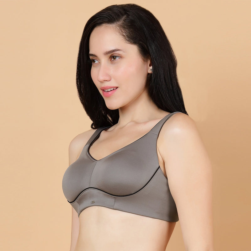 Non Padded Non Wired Full Coverage Minimizer Bra