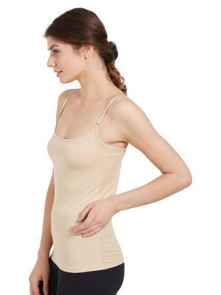 SOIE Woman - Solid Super Soft Cotton Spandex Camisole - Camisole -for Women