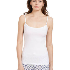 SOIE Woman - Solid Super Soft Cotton Spandex Camisole - Camisole -for Women