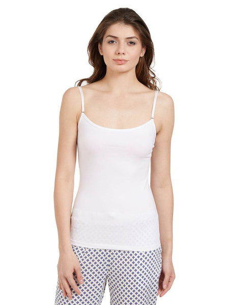 SOIE Woman - Solid Super Soft Cotton Spandex Camisole - Camisole -for Women